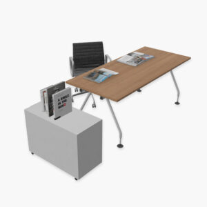 Office Works Desk Chair 3D Package in AR